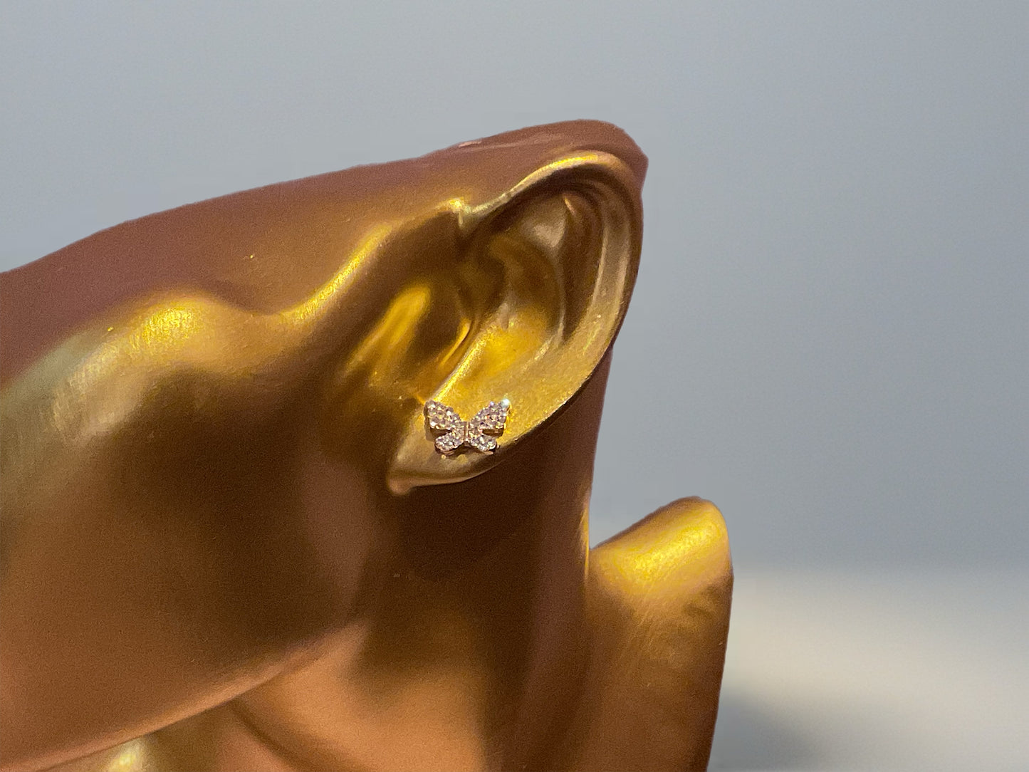 Butterfly Bling-Earrings