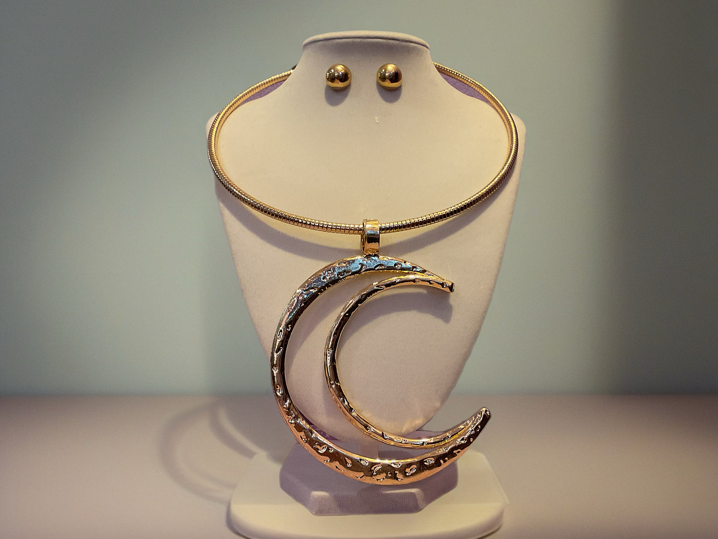 Luna Crescent Duo -Necklace Set