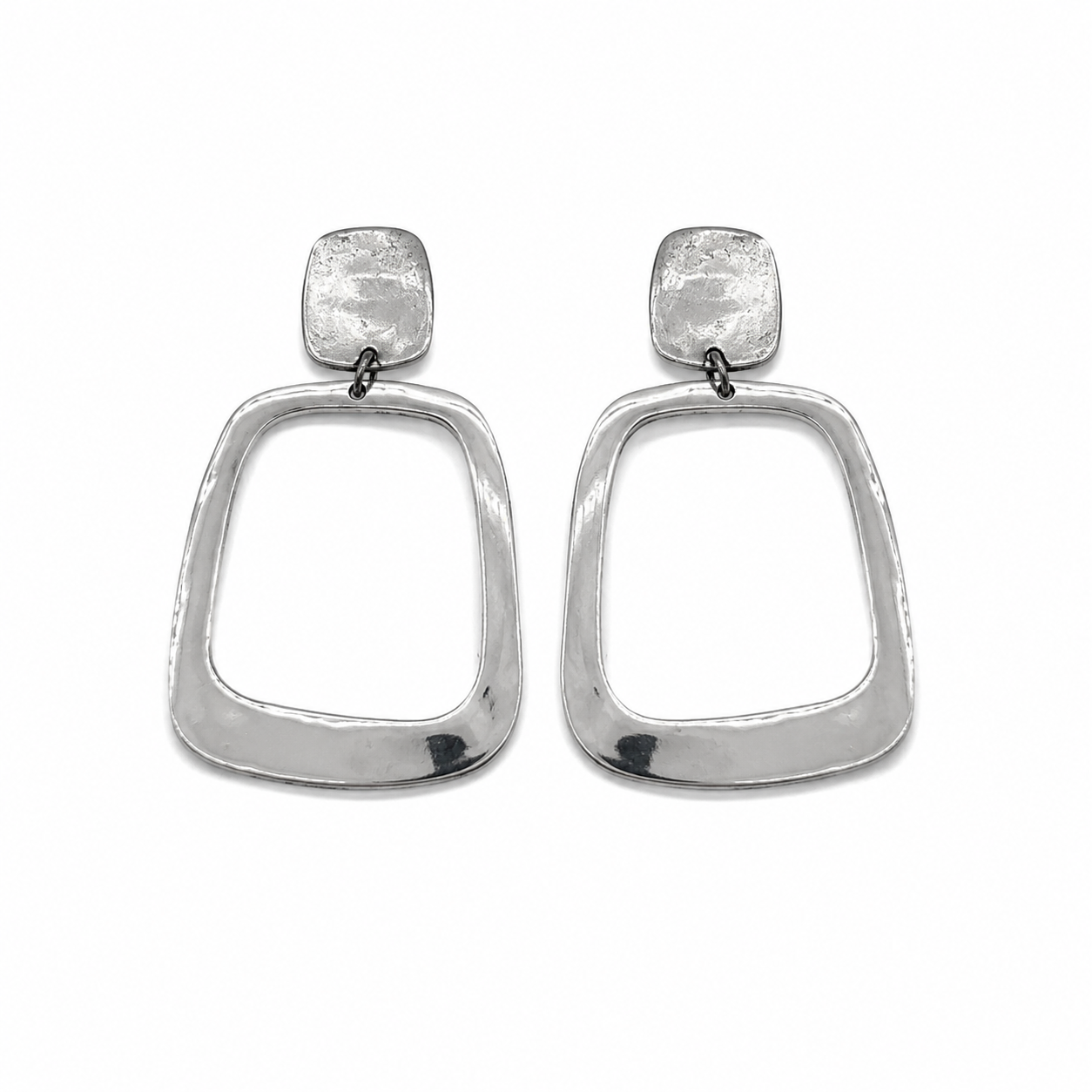 City Chic Frame (Clip-On) Drops-Earrings
