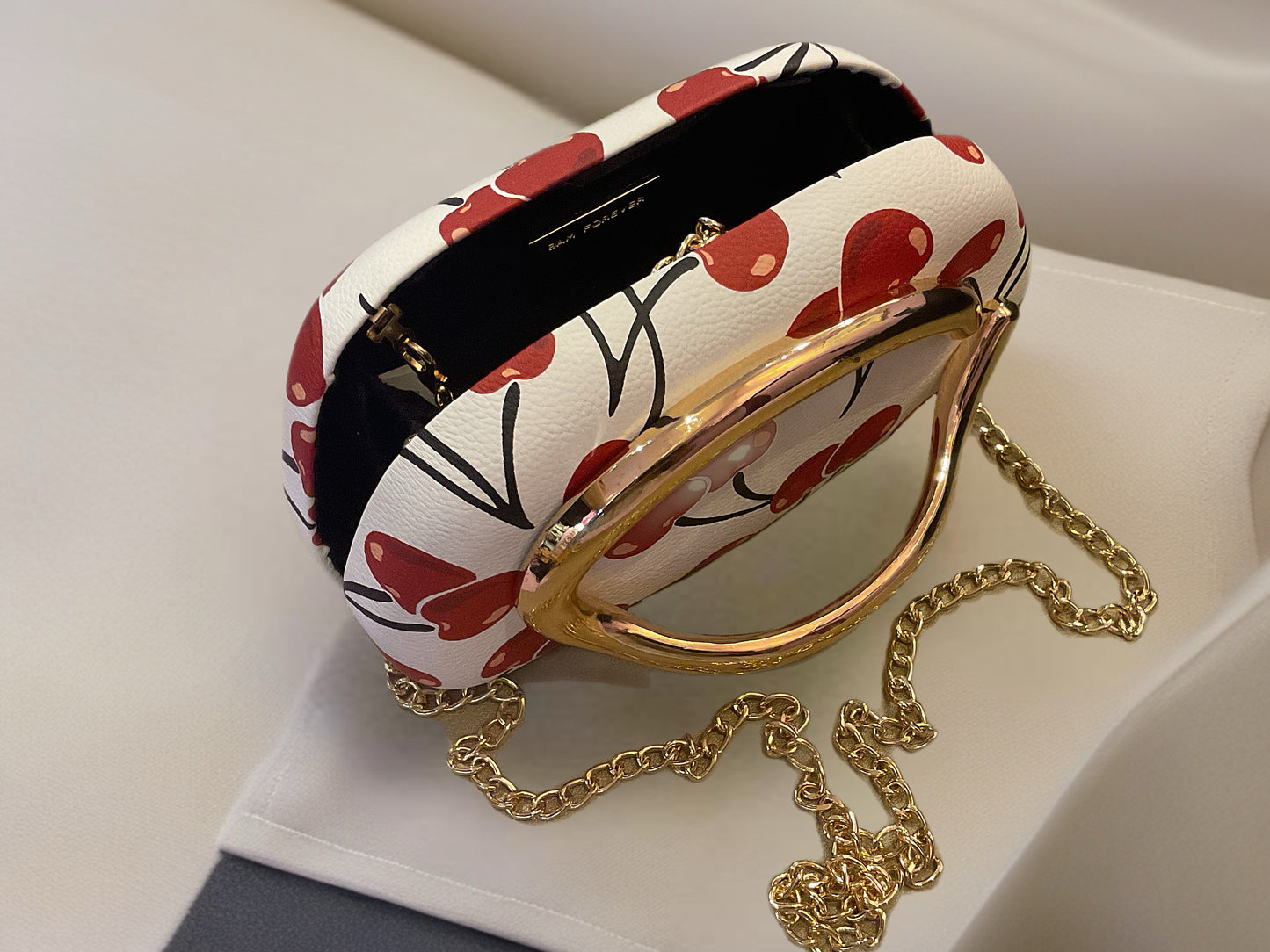 Golden Cherry Girl -Clutch