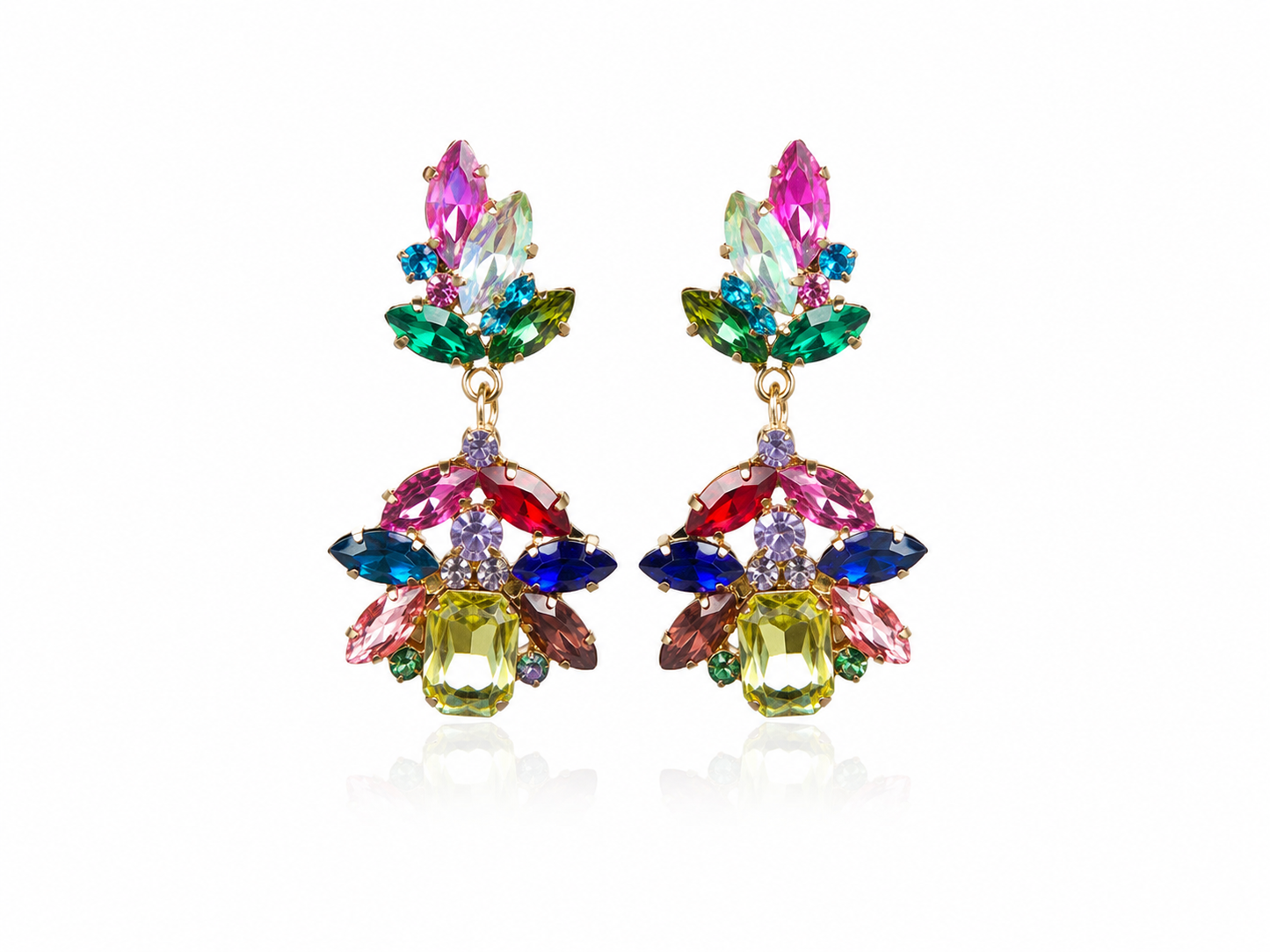 Kaleidoscope Luxe Drops- Earrings