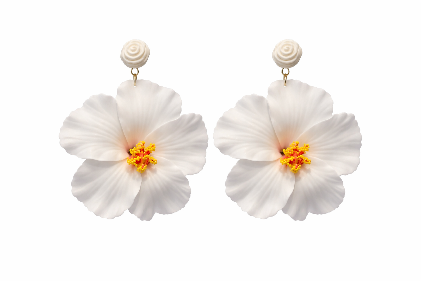Hibiscus Hottie-Earrings