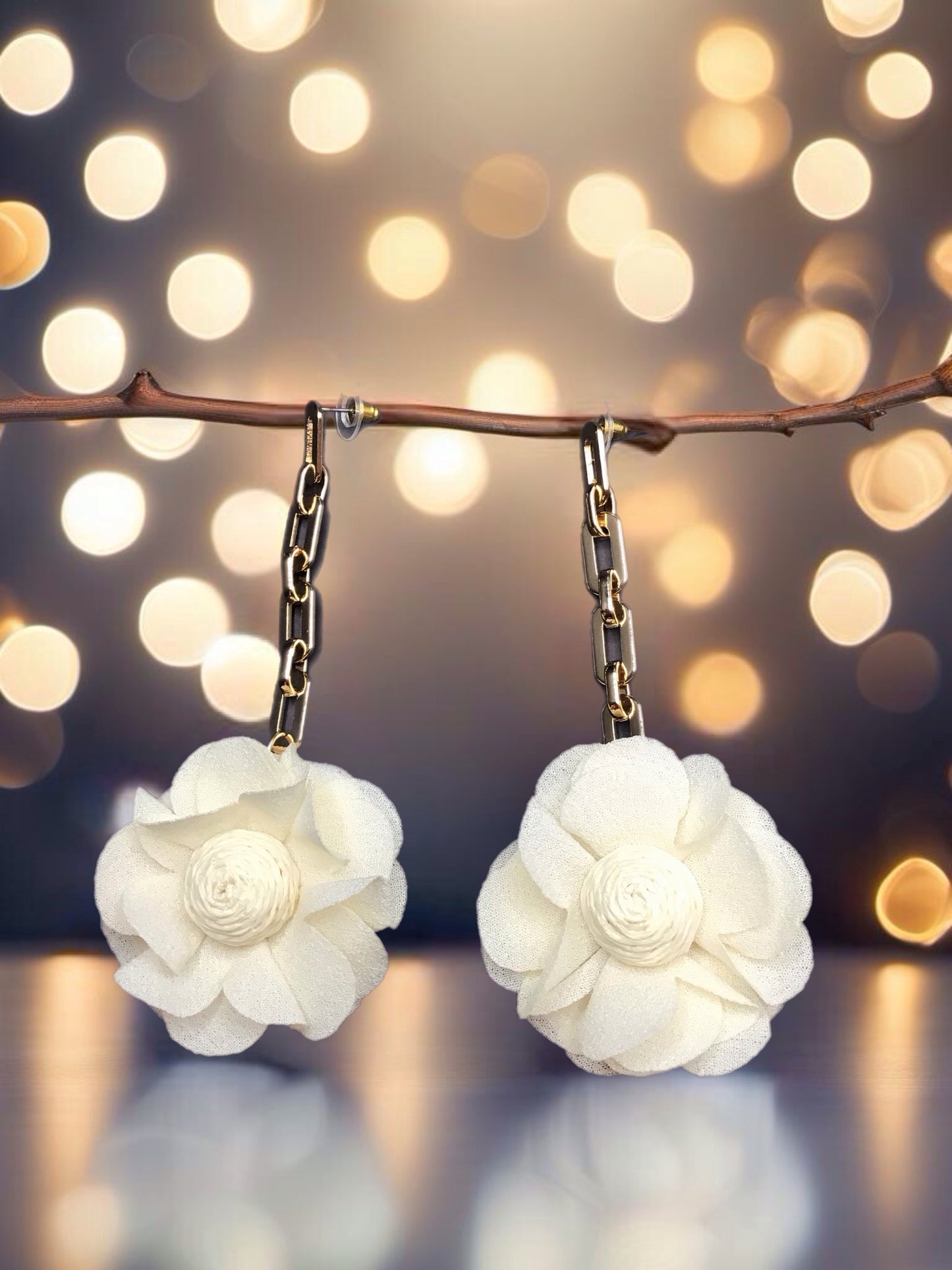 Begonias Flower- Earrings