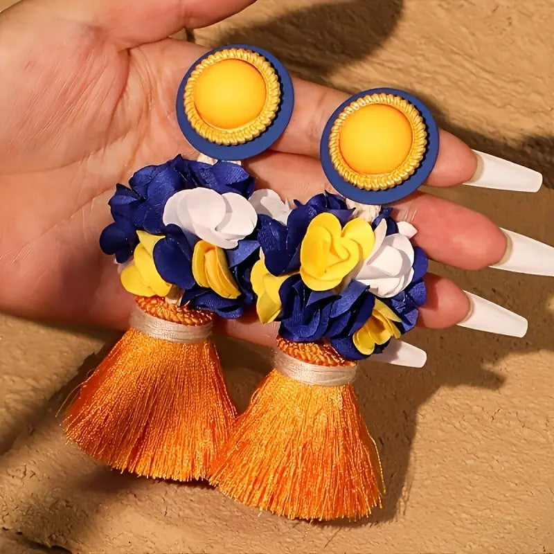 Tassel Drop-Earrings