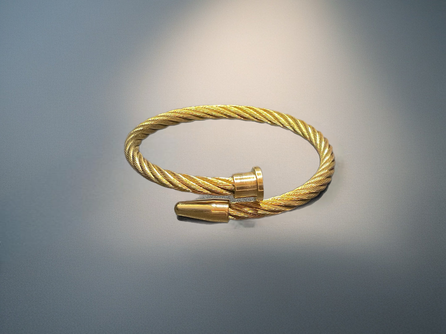 Twisted Wire Cuff-Bracelet