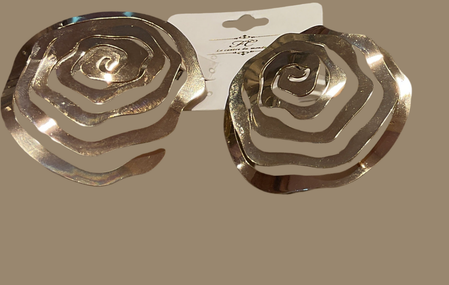 Ring Around the Rose earrings