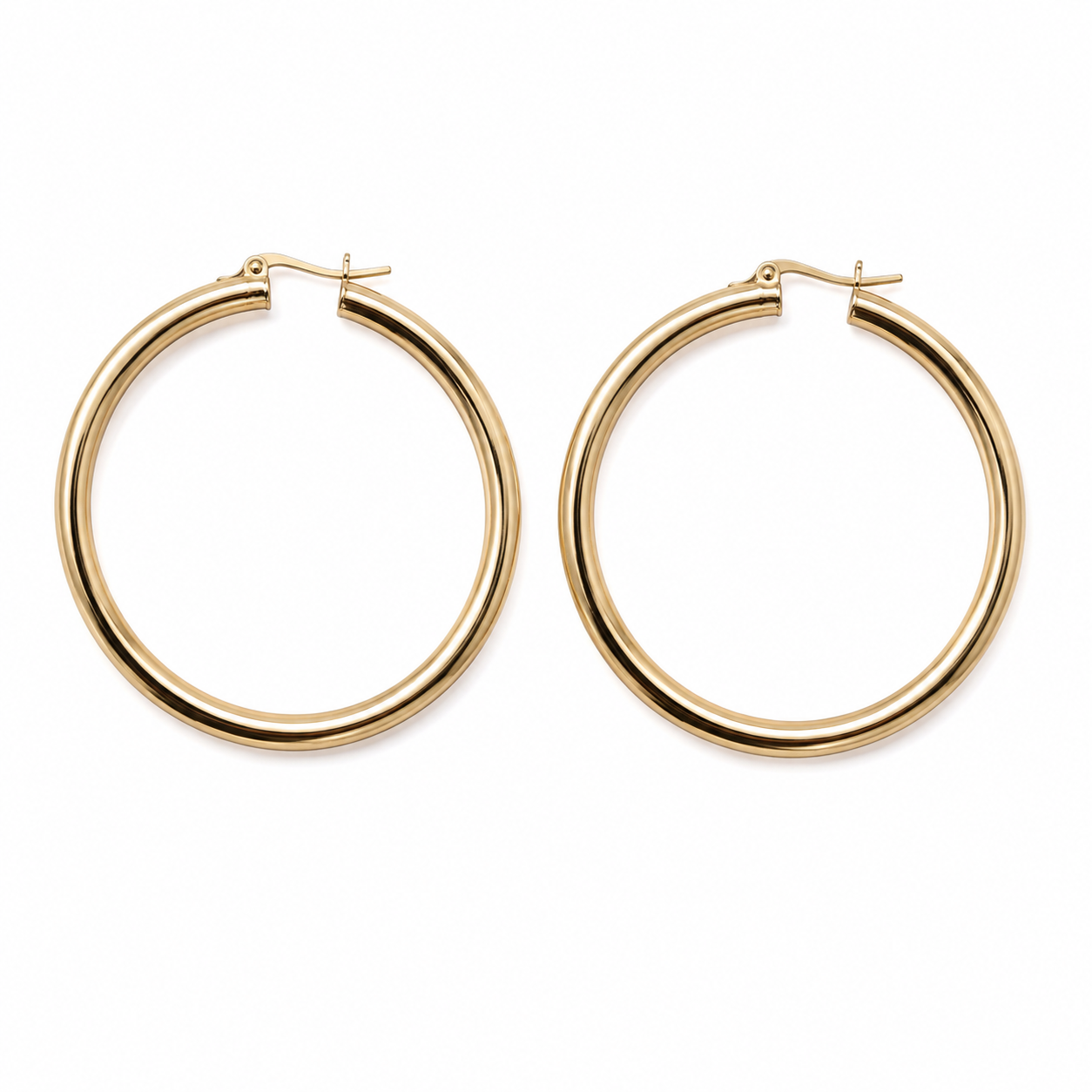 Golden Hour Hoops-Earrings