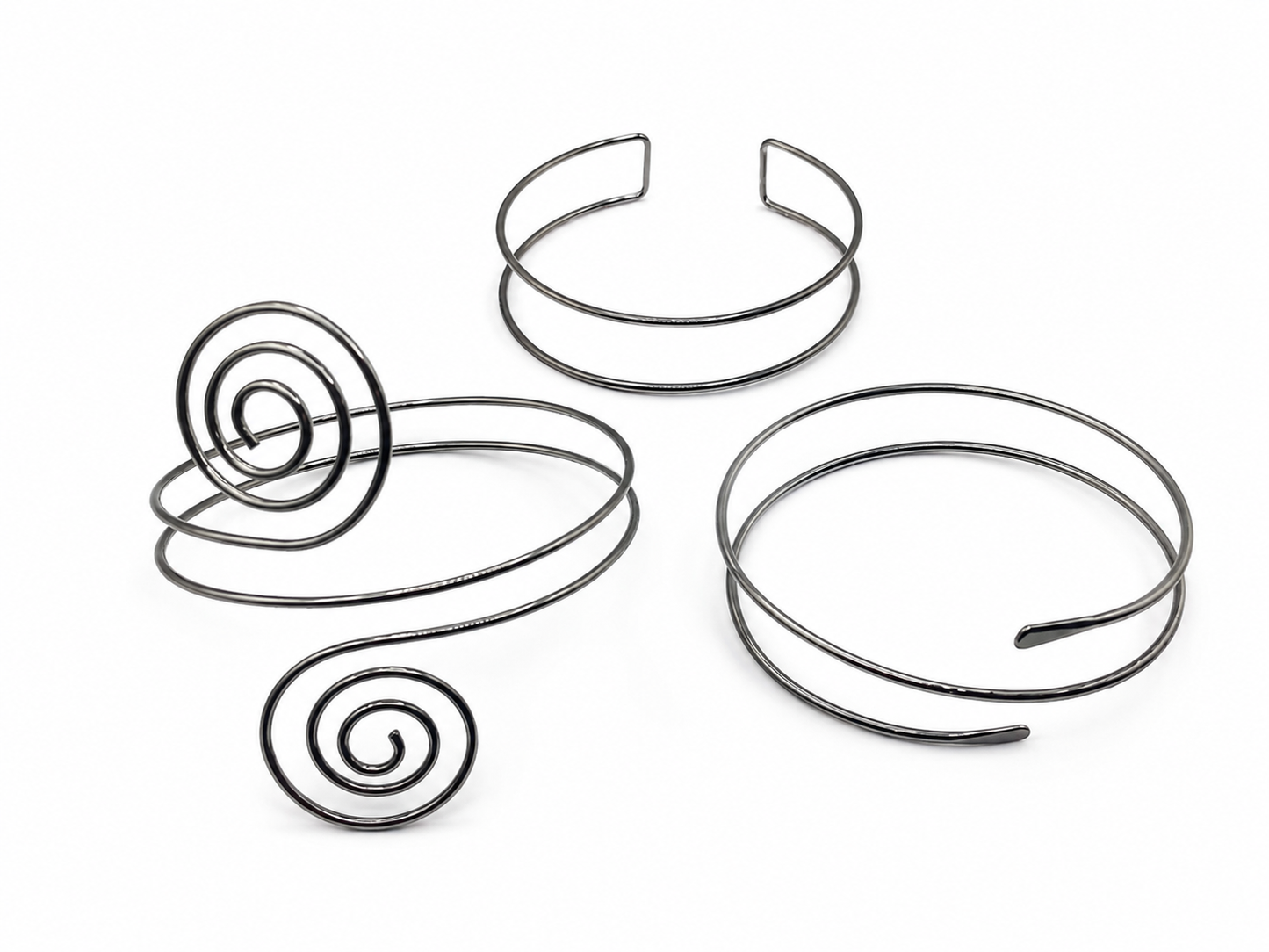 Curves & Confidence Arm Bracelet Set-Bracelets