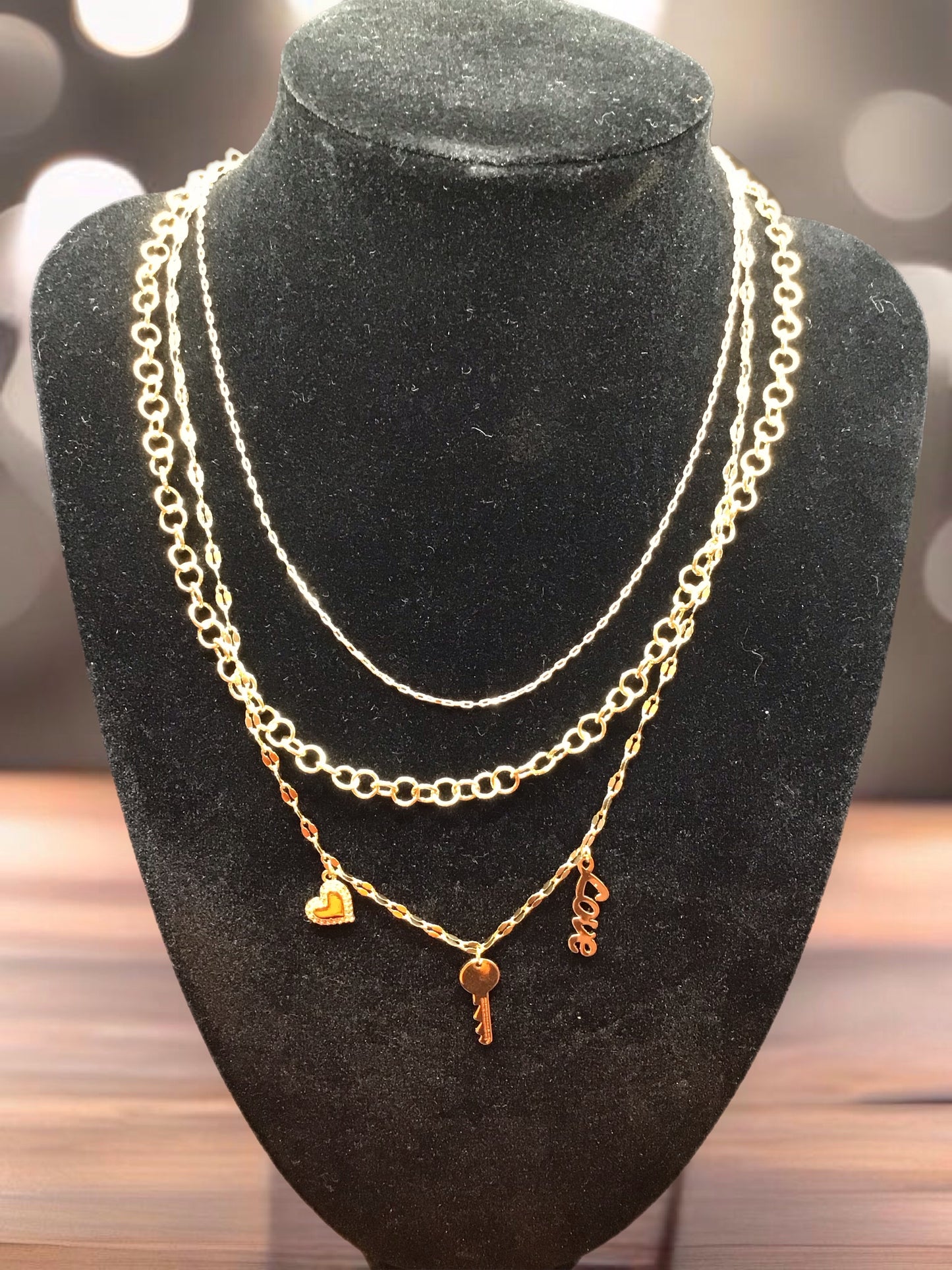 Keys of Love- Necklace