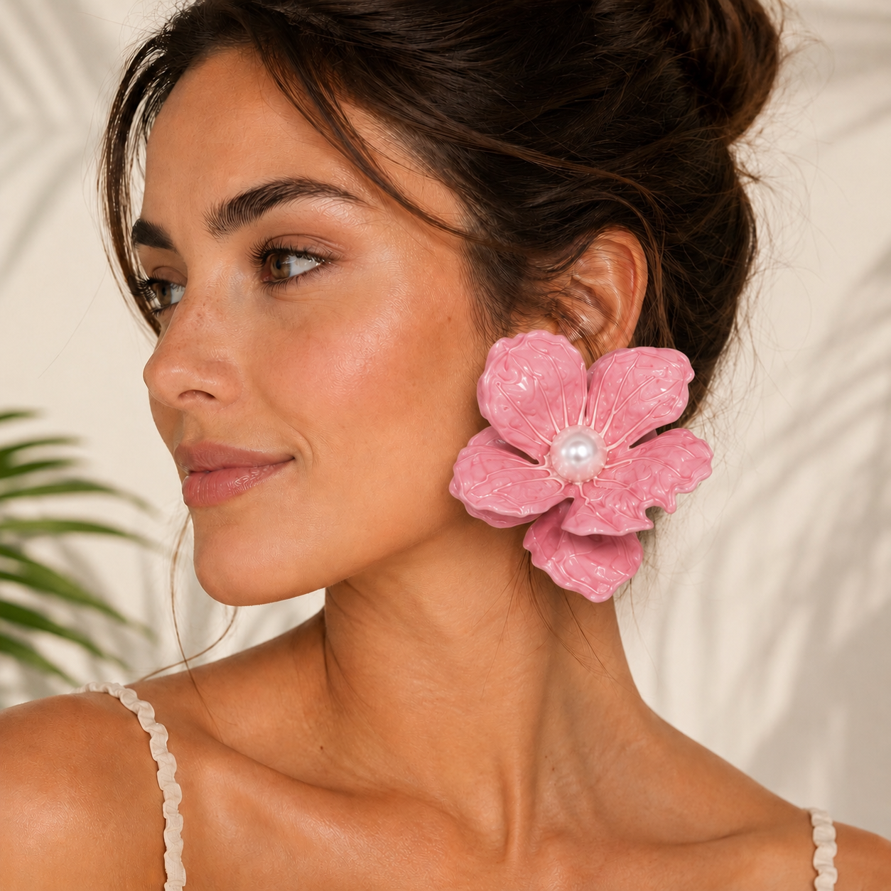 Island Romance Flower- Earrings
