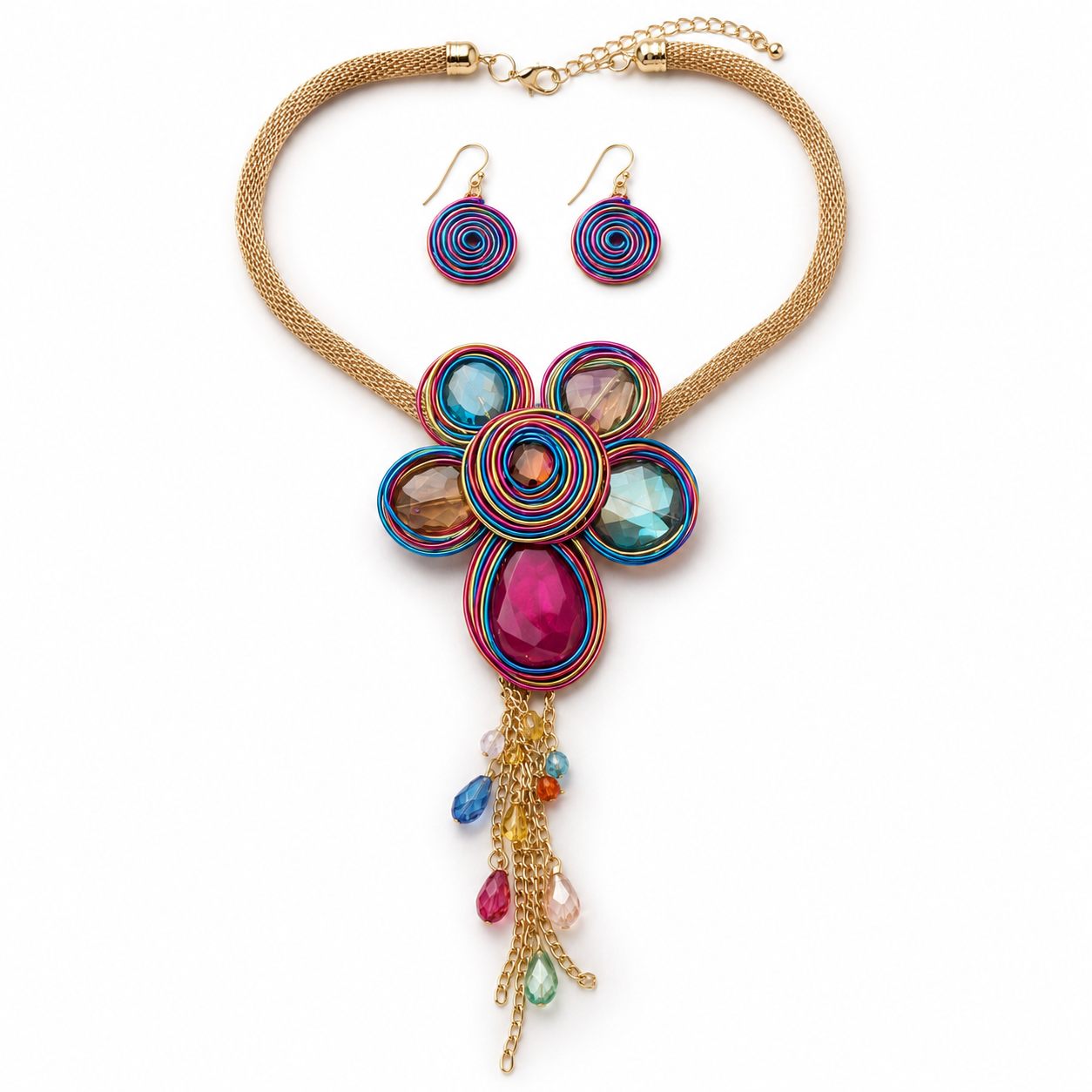 Color Me Fabulous-Necklace & Earring Set
