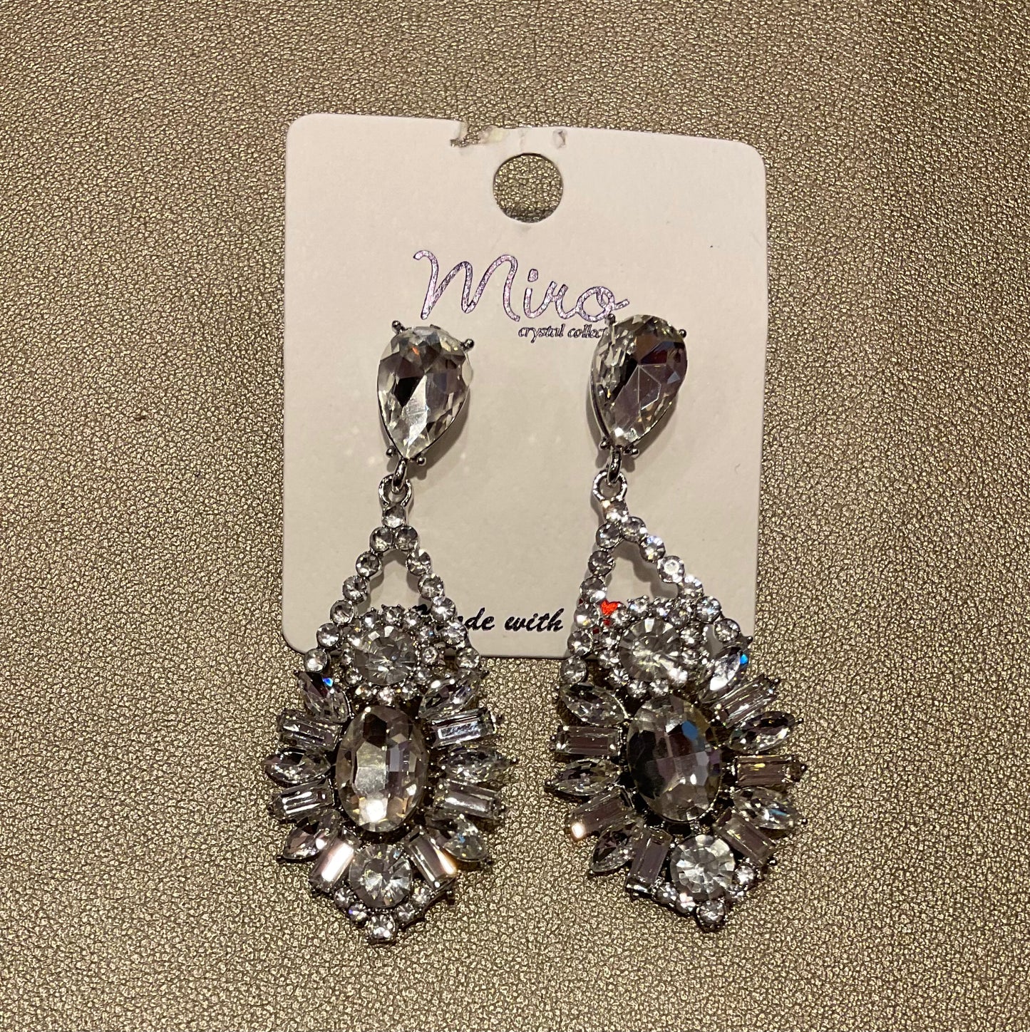 Double Trouble Earrings - Sliver