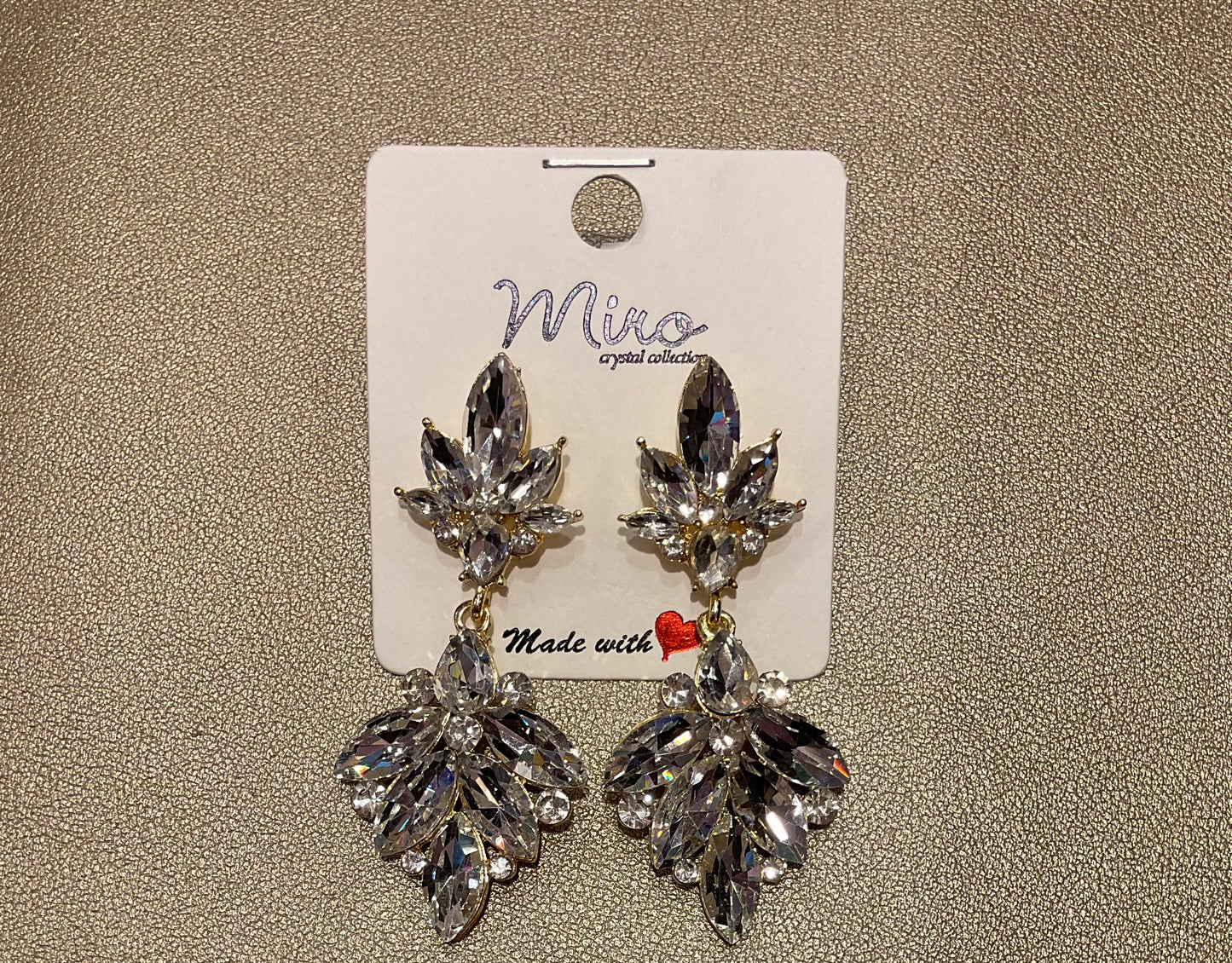 Ice Queen Dangled Earrings - Sliver