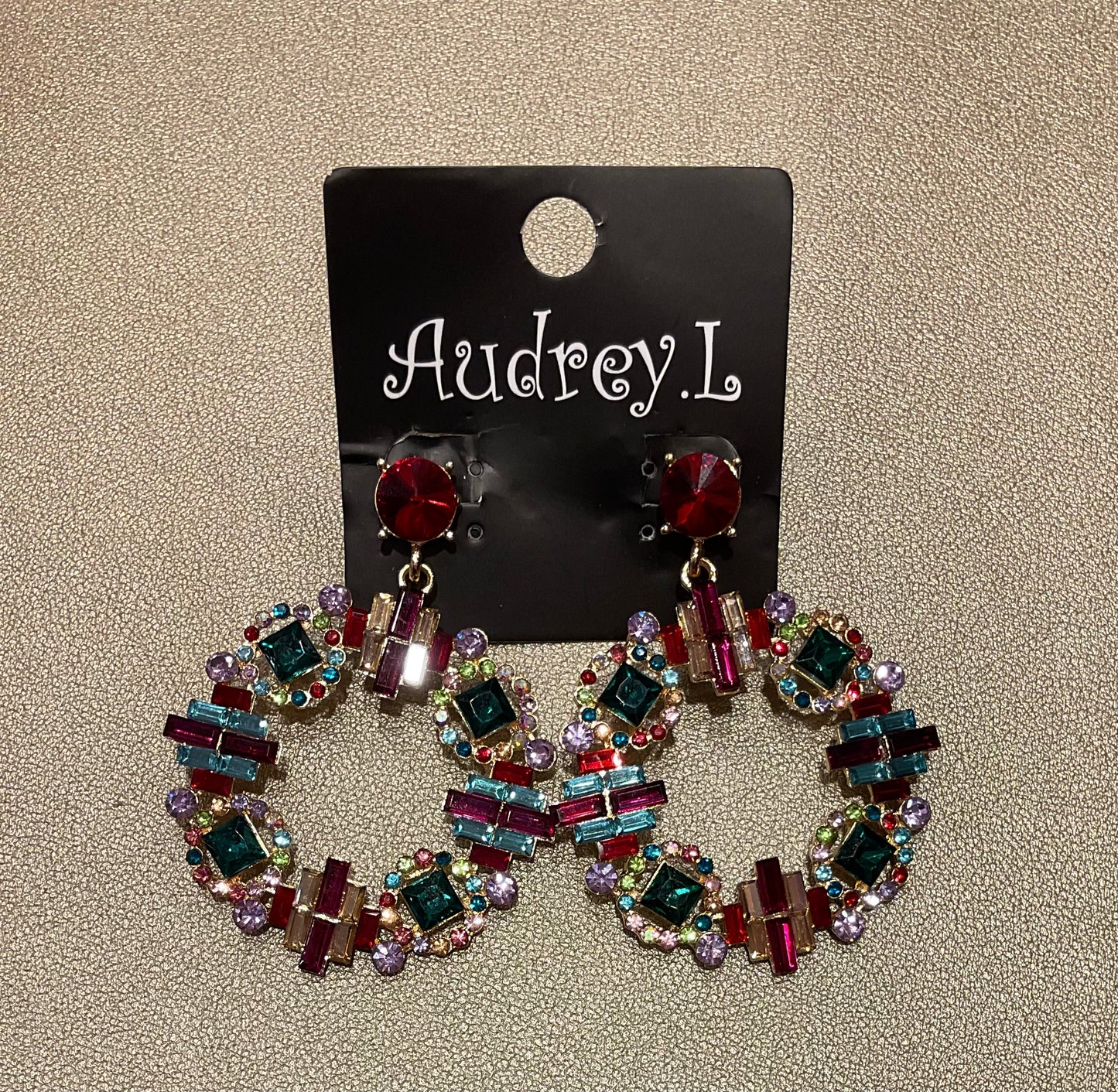 Tropicana Mami Bling Earrings - Multicolored