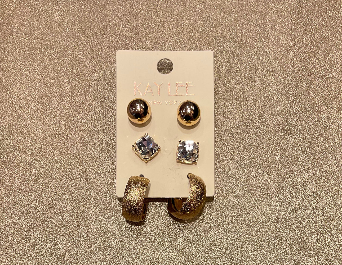 It’s Girls Essential Earrings Trio - Gold