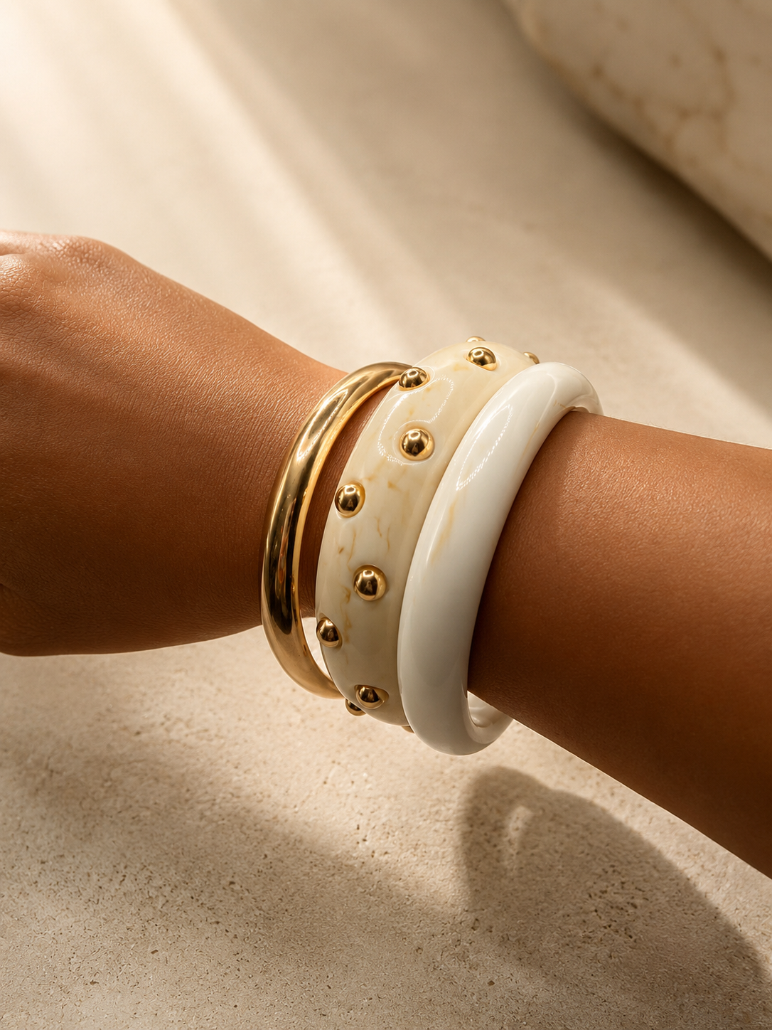 Champagne Society Stack- Bracelets