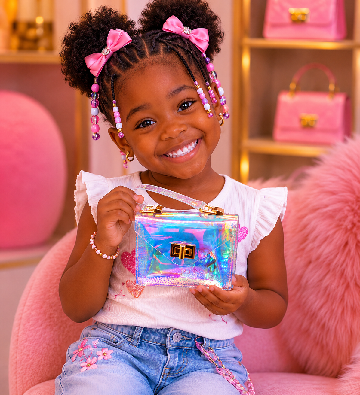 Shine Through- Kids Purse