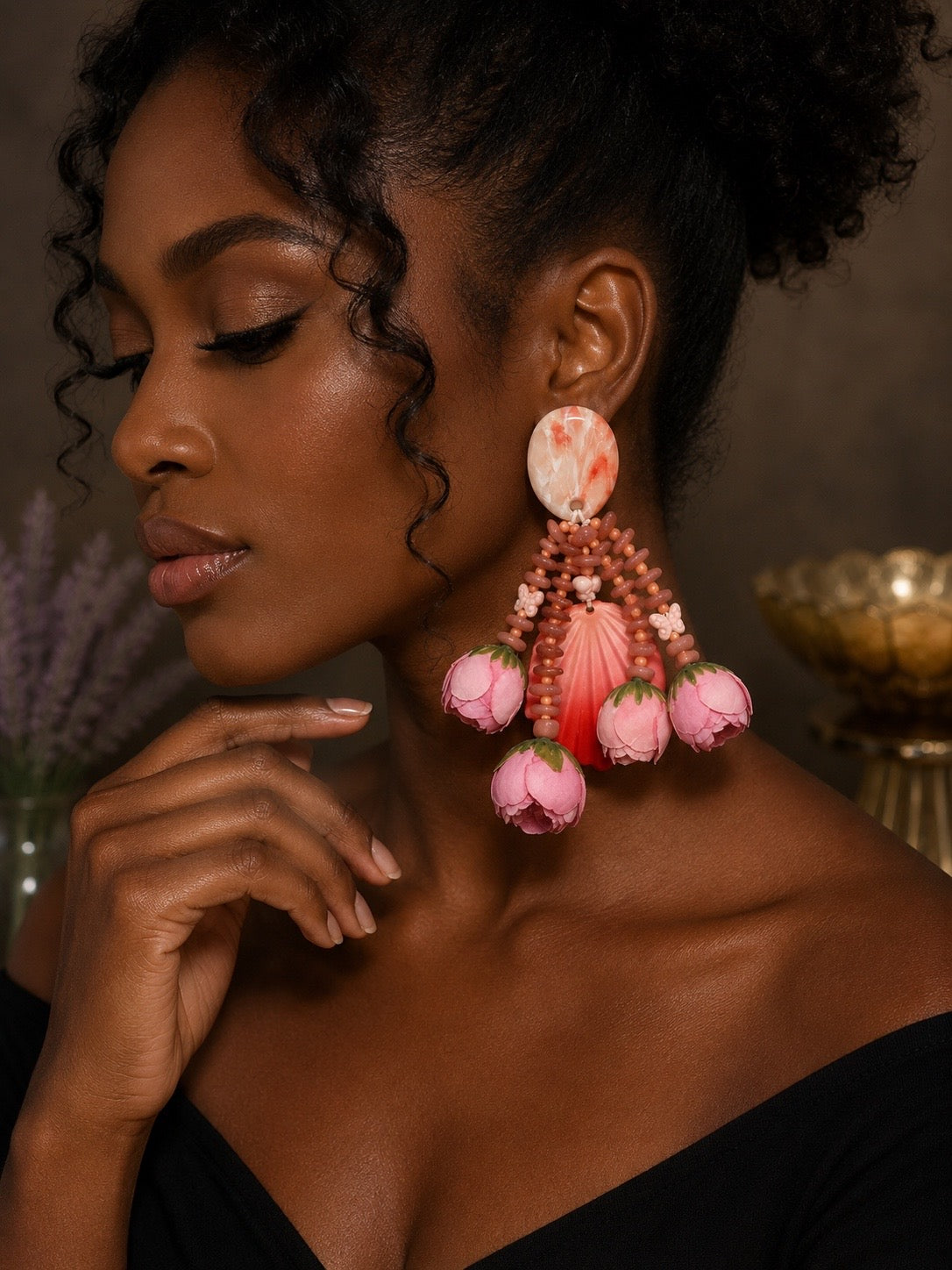 Garden Party Glam -Earrings