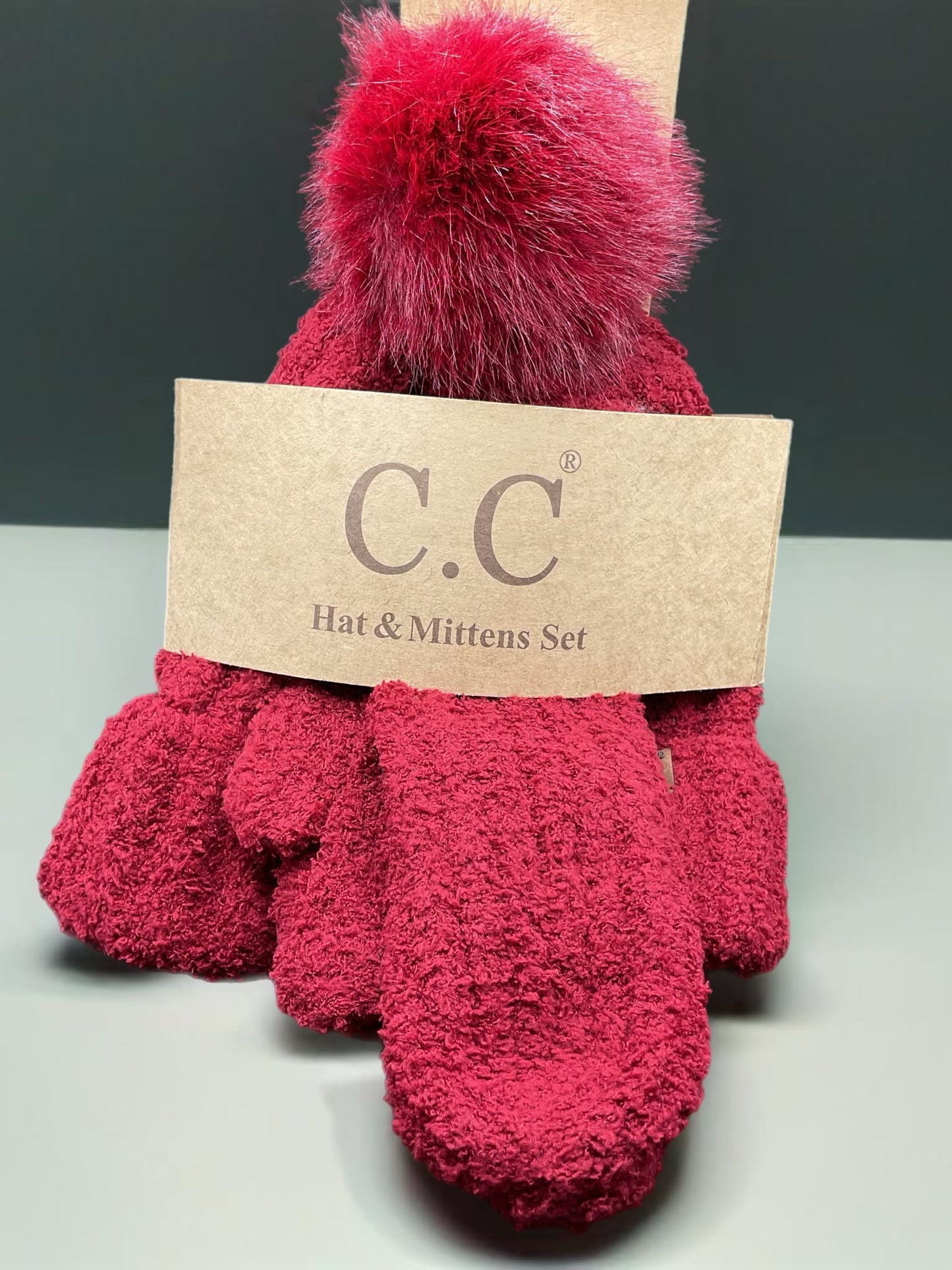 Knit Beanie & Gloves