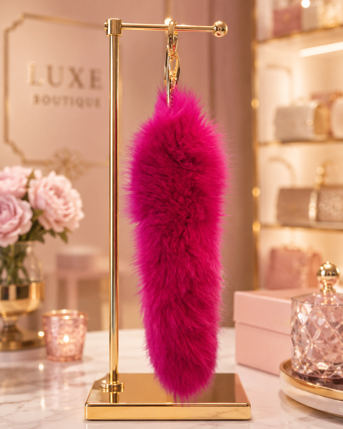 Furry Fox Tail - Accesories