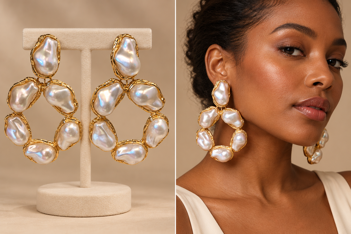 The Pearly Gates - Earrings