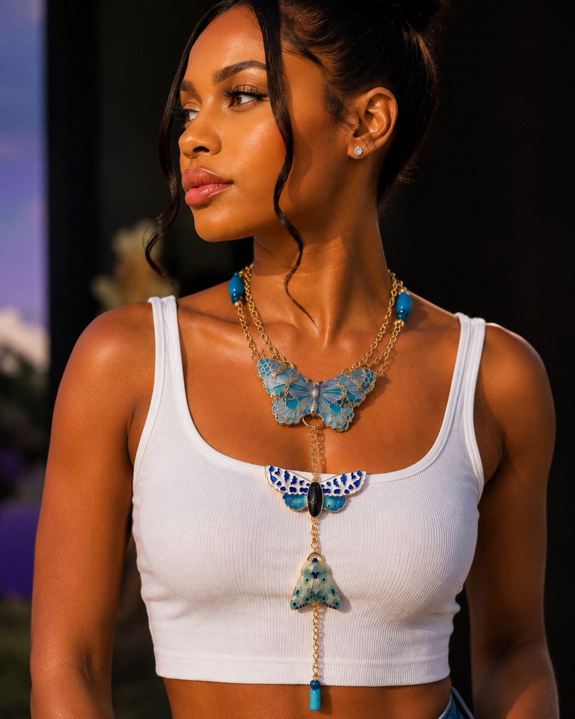 Painted Muse -Necklace