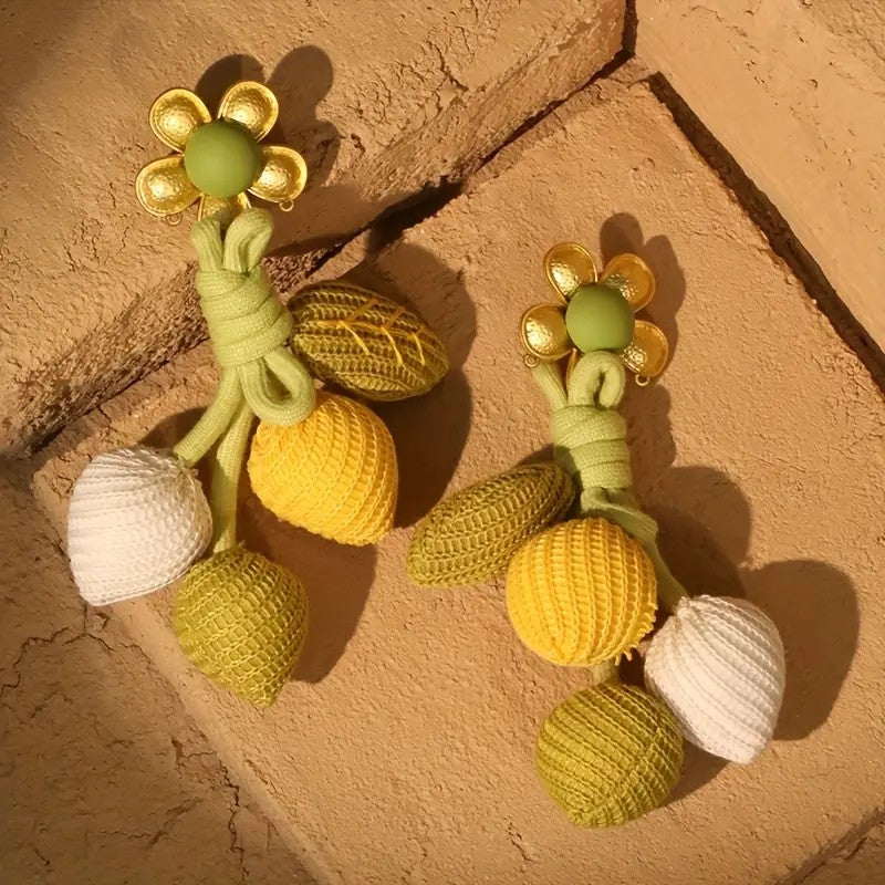 Lemon Bloom-Earrings