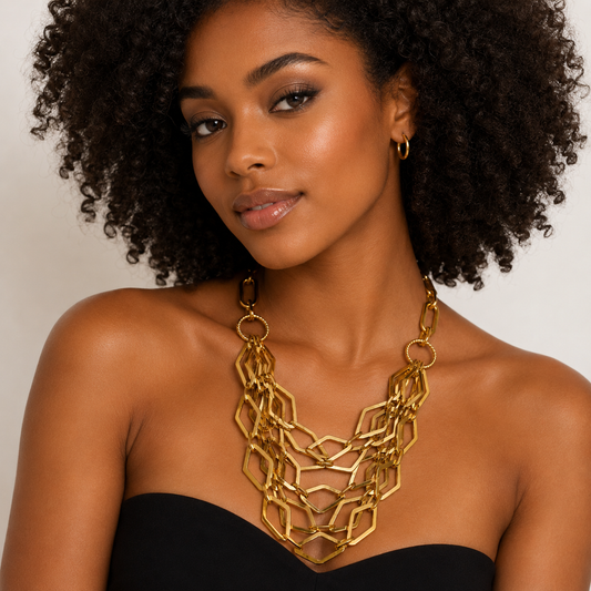 The Opulence Link -Necklace