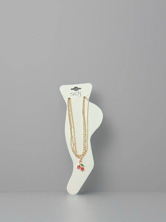 Cherry- Anklets