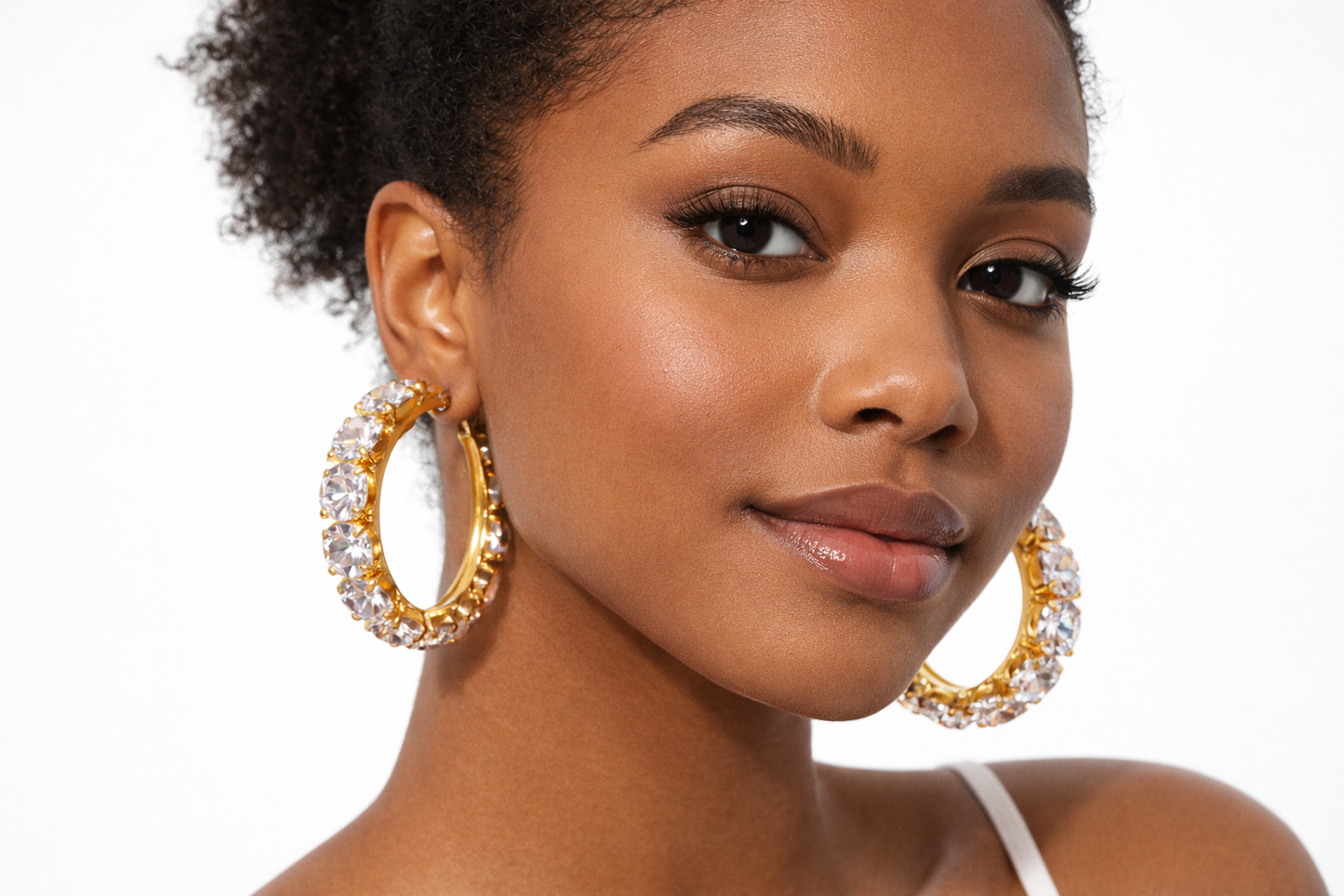 Manifested Radiance Hoops-Earrings