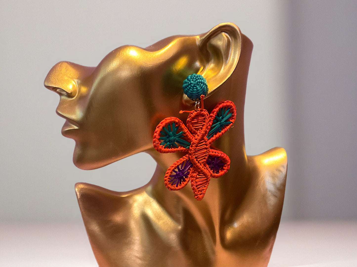 Iraca Flutter-Earrings