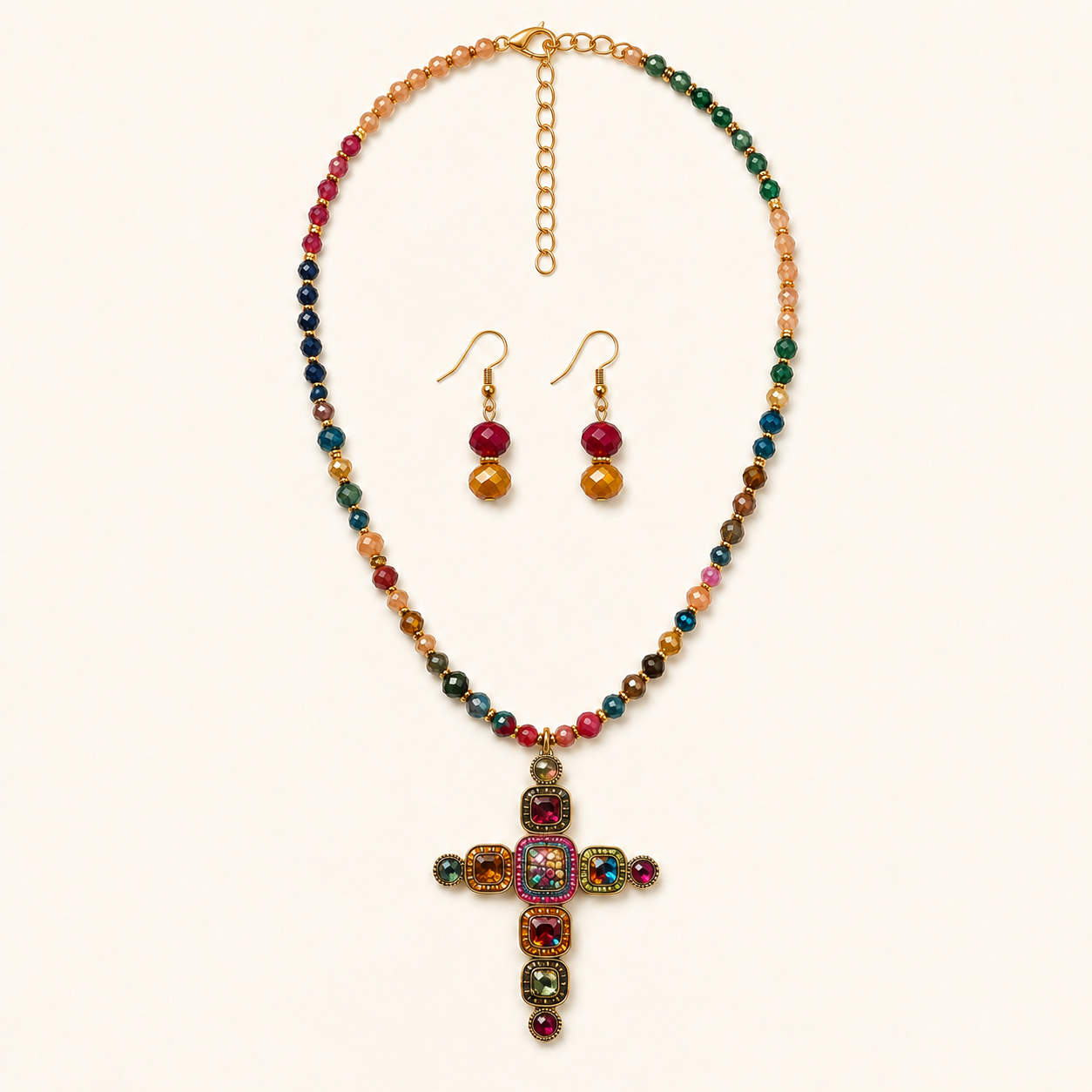 Divine Radiance Collection-Necklace & Earring Set