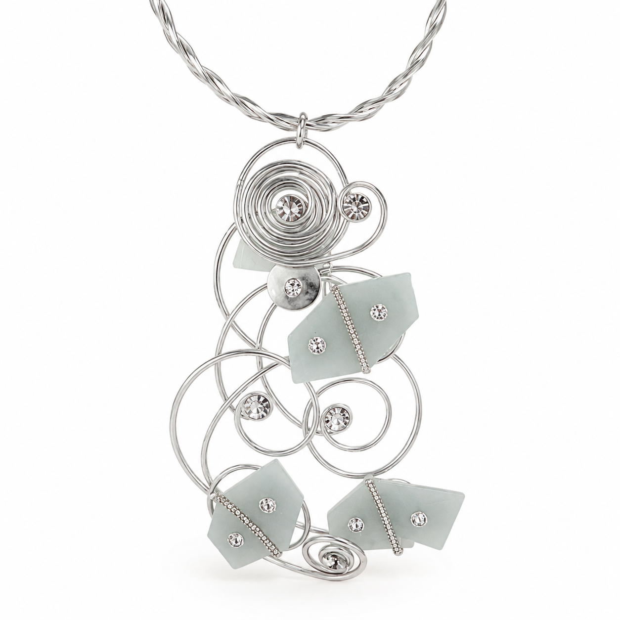 Silver Symphony-Necklace