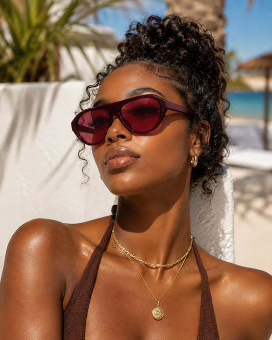 Bordeaux Babe Shades-Eyewear