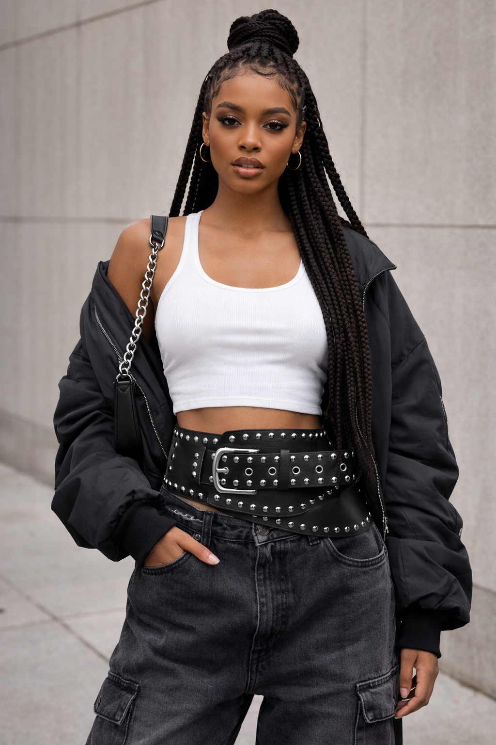 Stargirl Studded Cinch-Belt