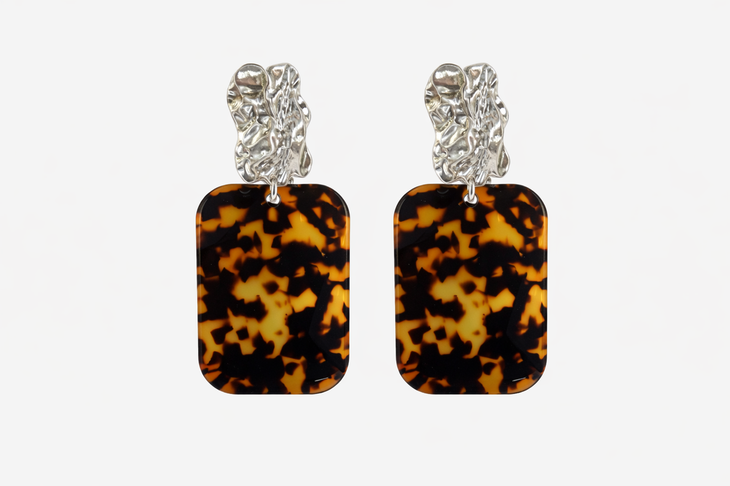 Gilded Marble Muse-Earrings