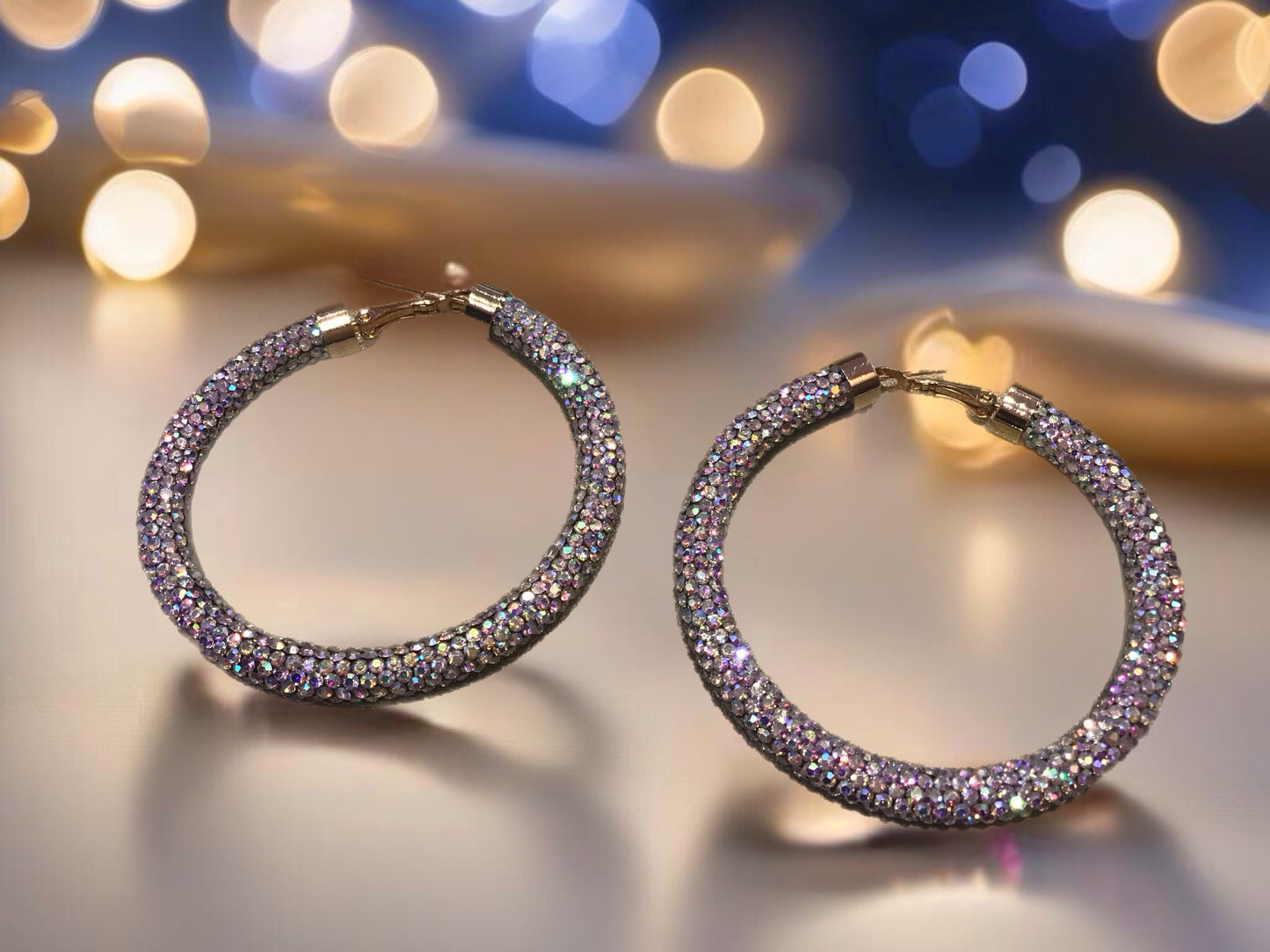 Fancy Night Earrings - Large