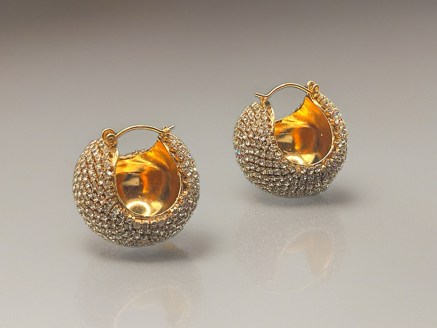 She’s Her Blinged Out-Earrings