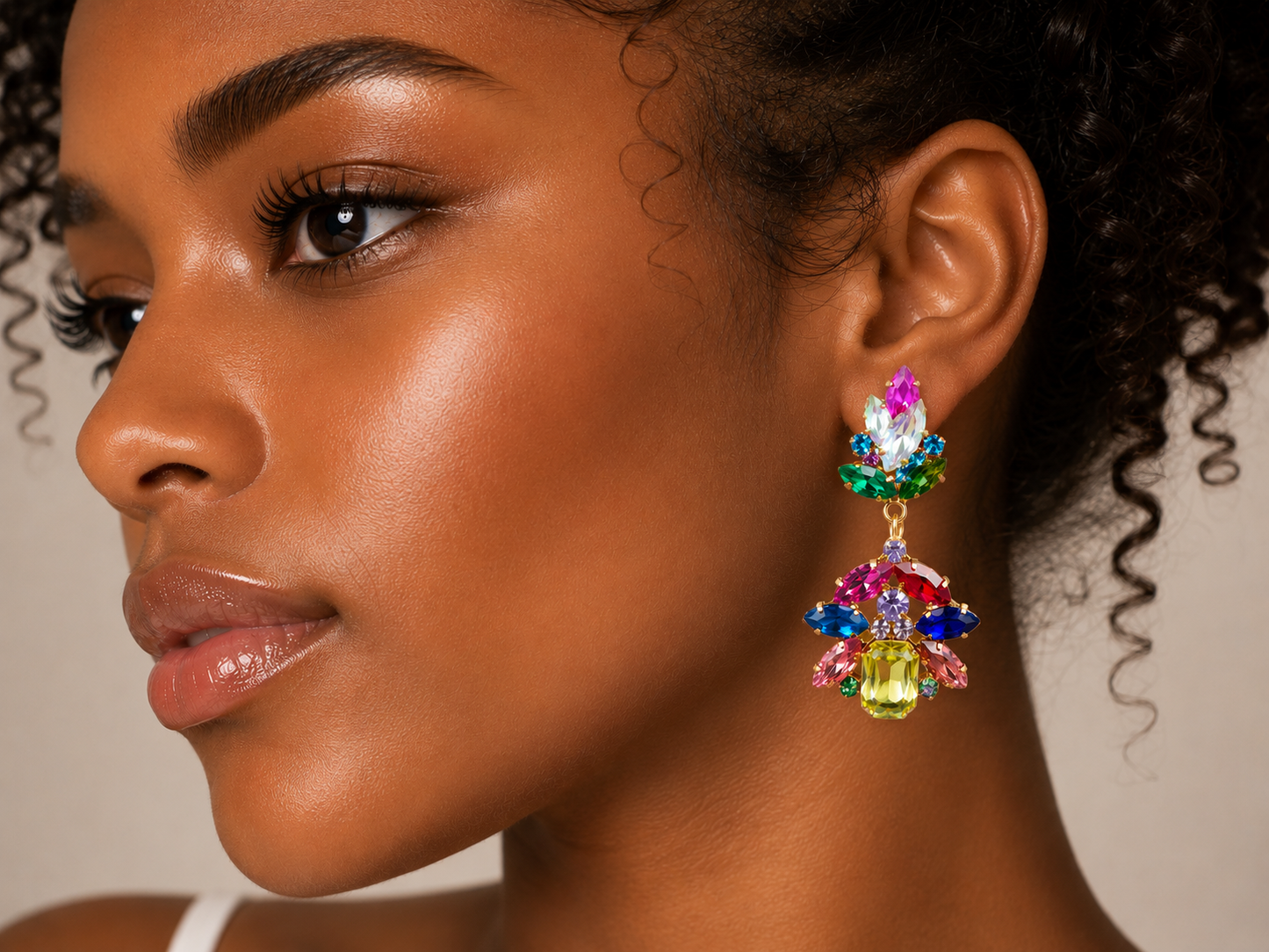 Kaleidoscope Luxe Drops- Earrings