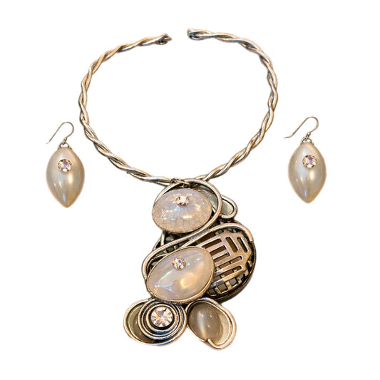 Moonlit Muse Necklace Set-Necklaces