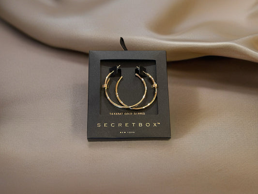 Nail'd It Hoops-Earrings