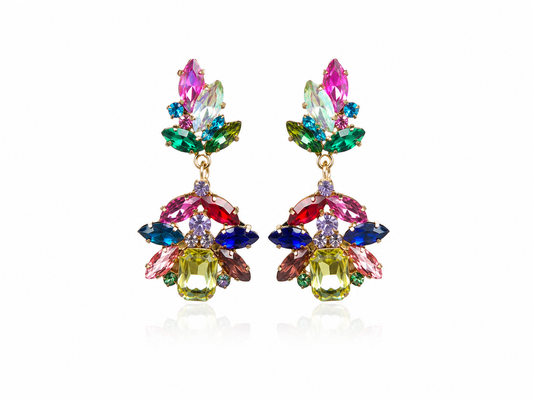 Kaleidoscope Luxe Drops- Earrings
