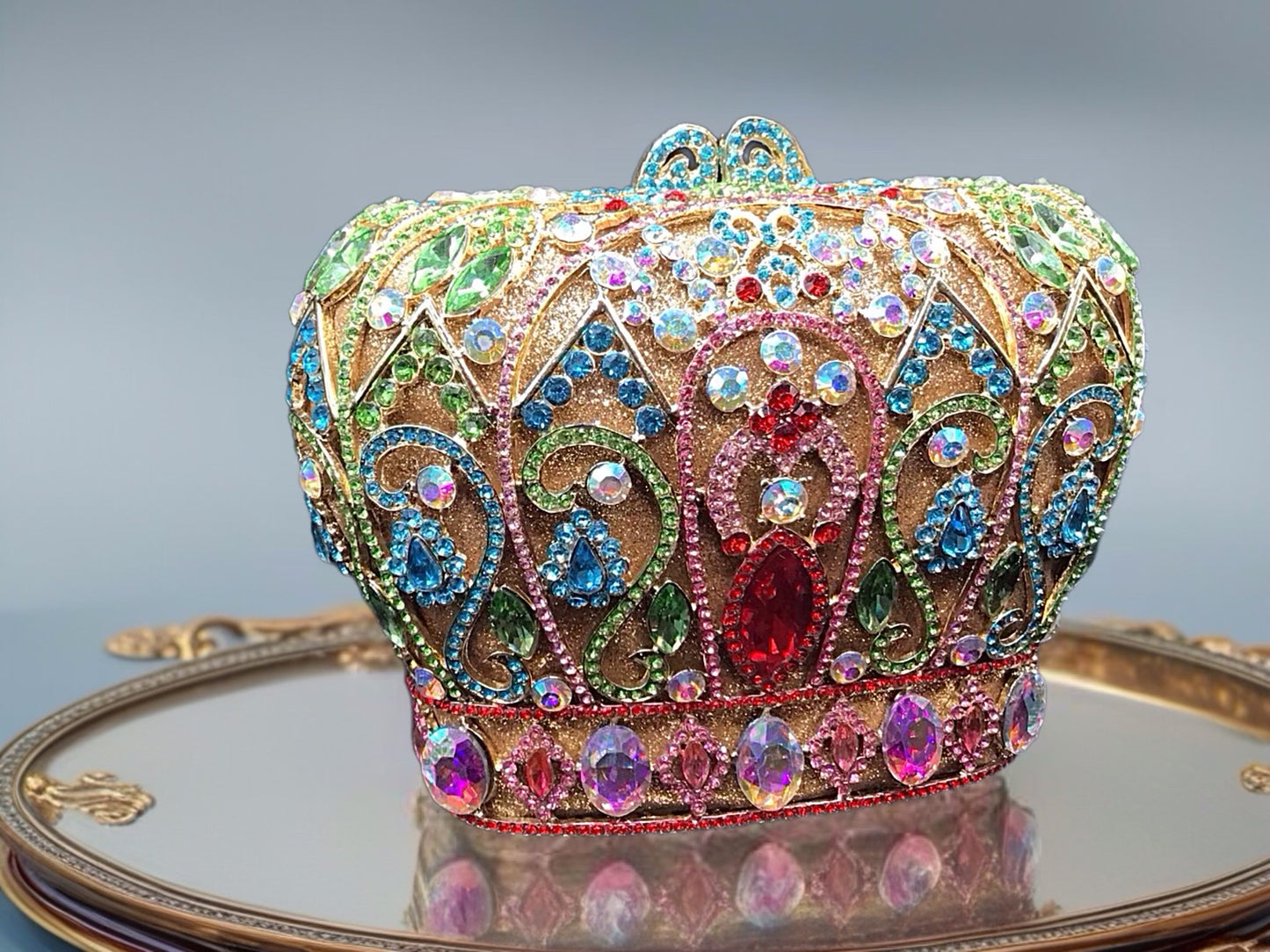 Princess Crown Swarovski Crystal-Purse