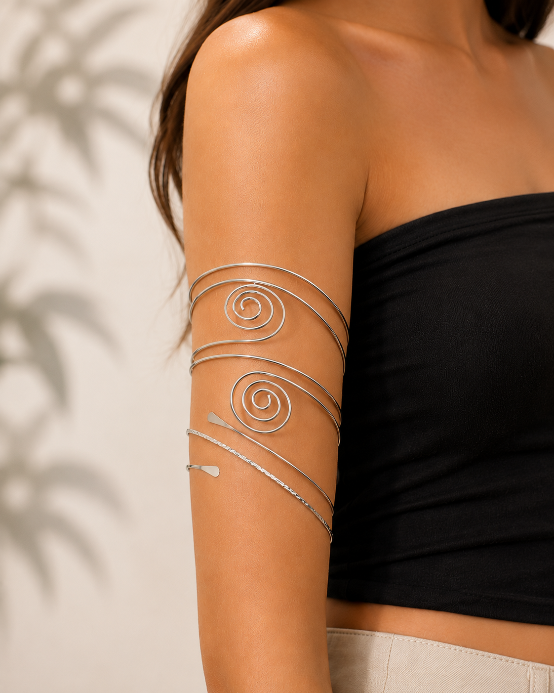 Curves & Confidence Arm Bracelet Set-Bracelets
