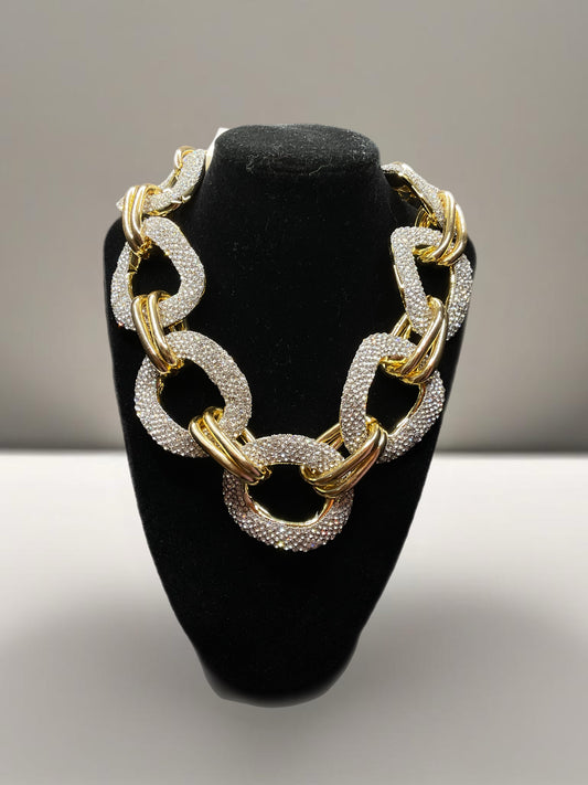 Dazzling Link- Necklace