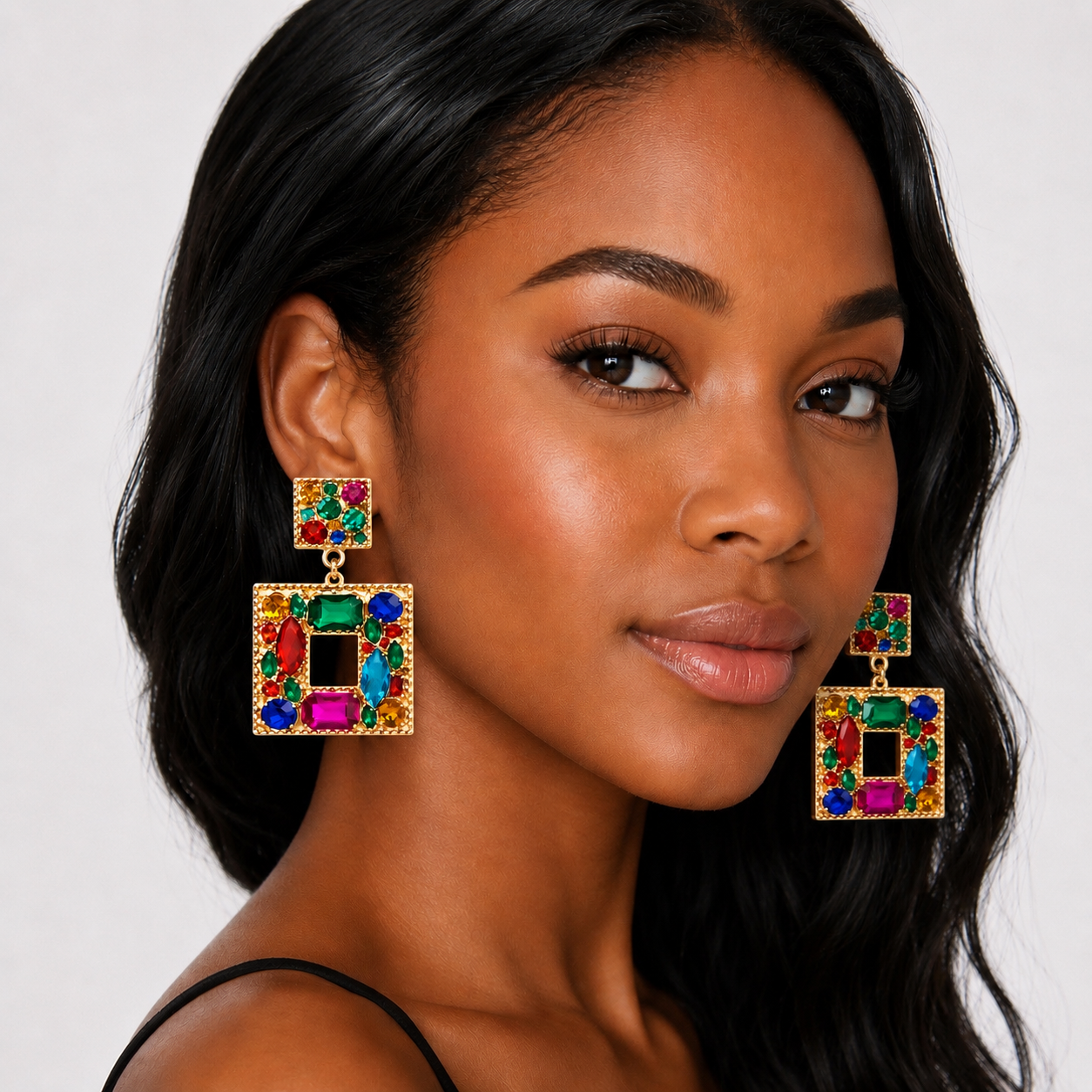 The Midnight Marquise Collection-Earrings