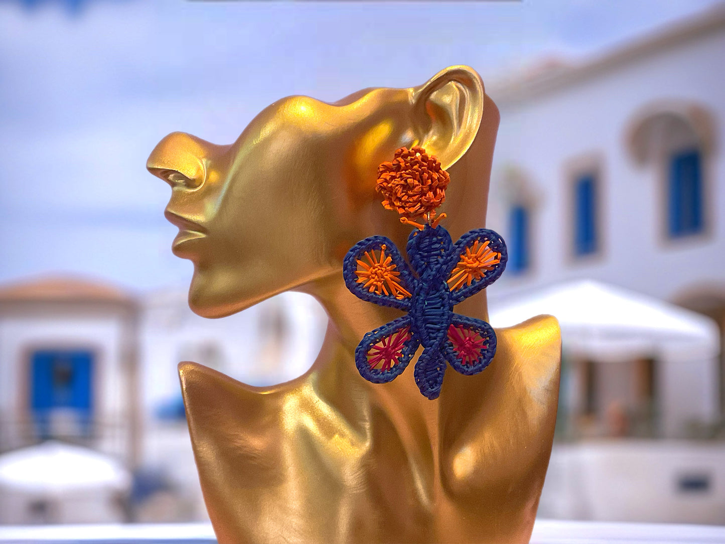 Iraca Flutter-Earrings