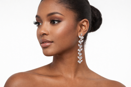 Dainty Gleam Strands-Earrings
