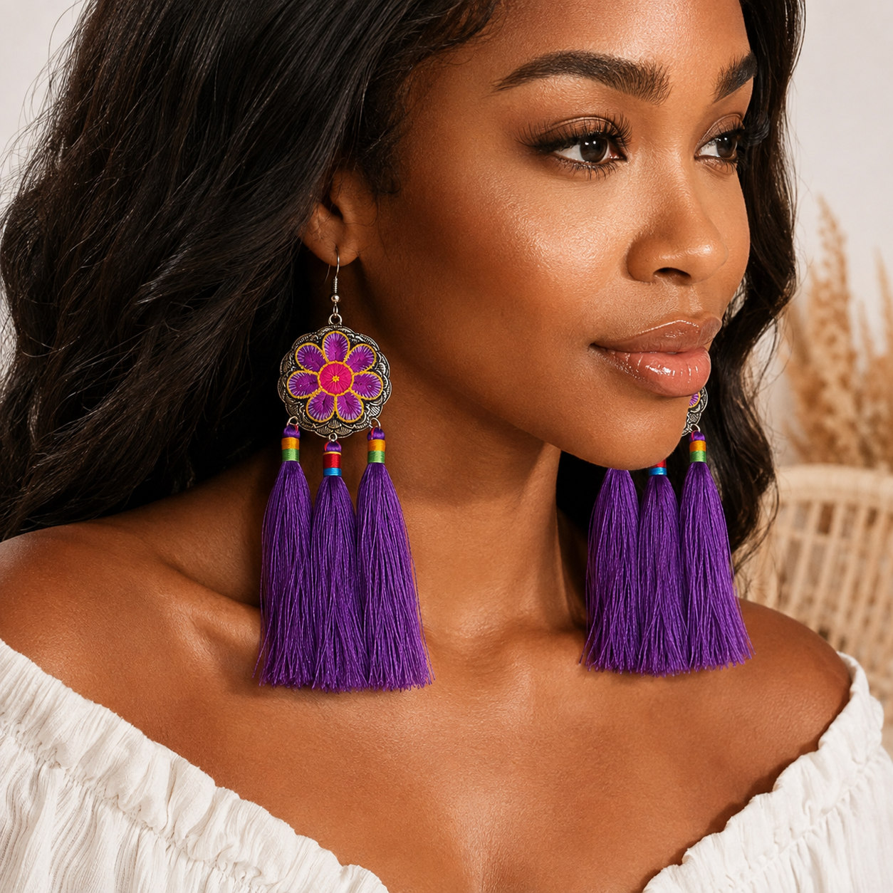 Flirt in Full Bloom-Earrings