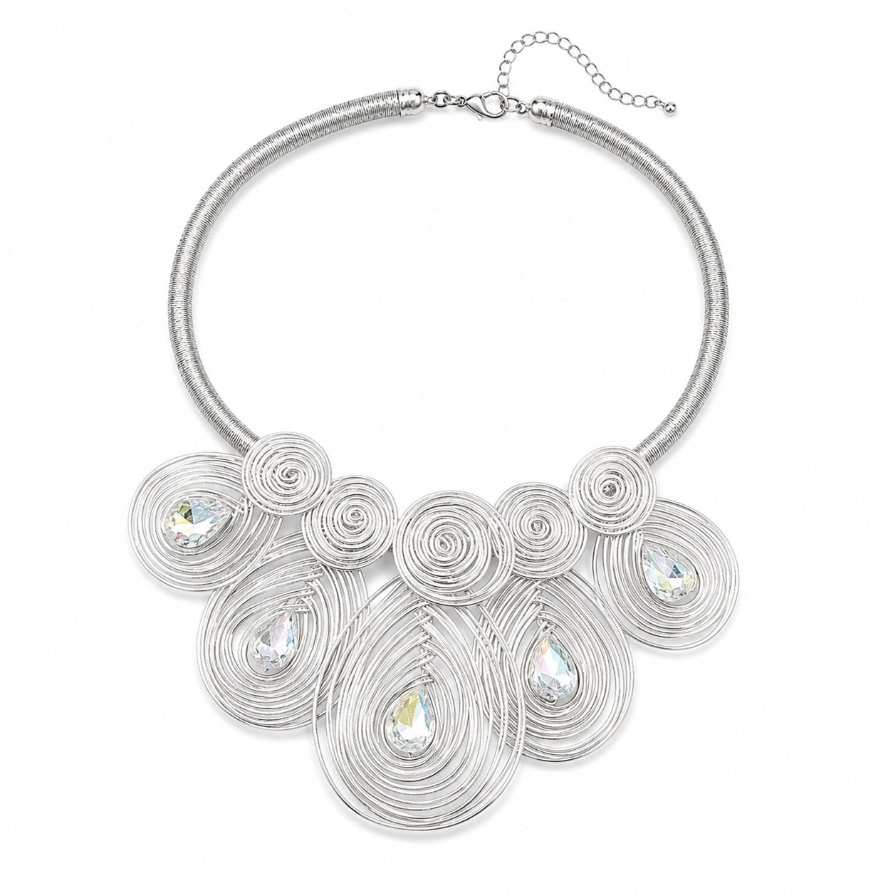 Teardrop Cascade-Necklace